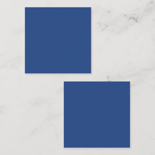 Blank Create your own - Deep Blue Begleitkarte (Vorne/Hinten)