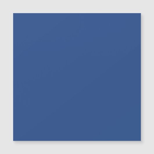 Blank Create your own - Deep Blue Magnetkarte (Vorderseite)