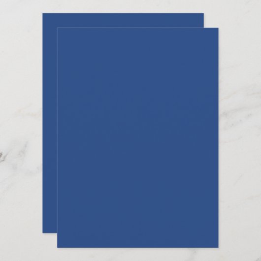 Blank Create your own - Deep Blue Programm (Vorne/Hinten)