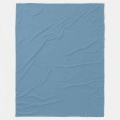 Blank Create your own - Grau Blue Fleecedecke (Vorderseite)