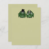 Blank Cthulhu Wedding Einladungen (Vorne/Hinten)