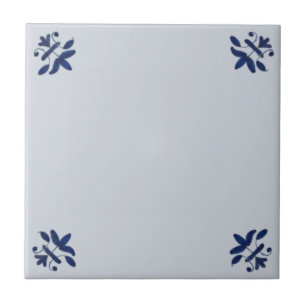 Blank Delft an Mix & Match mit anderen gebunden Fliese