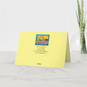 Blank Desert Wildlife Rabbit Quail Sunrise Cactus Karte (Rückseite)