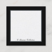 Blank Display Cards for Collections Quadratische Visitenkarte (Vorderseite)