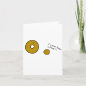Blank Doughnut Baby Showcard Karte (Vorderseite)