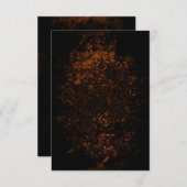 Blank-Einladung von Burnt Perchment Texture Einladung (Vorne/Hinten)