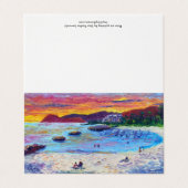 Blank Elaine's Hawaiian Sunset Lagoon 4 (Außenseite Aufgefaltet)