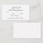 Blank Enclosure Card (Eigener Hintergrund hinzufüg Begleitkarte (Vorne/Hinten)