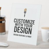 Blank-Ereignisanzeige-Zeichen für anpassbare 10 x Sockelschild (In Situ)