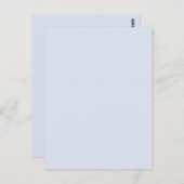 Blank erstellen Sie Ihr eigenes Papier Postkarte (Vorne/Hinten)