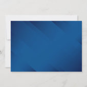 BLANK ERSTELLEN SIE IHRE EIGENE BLAUE EINLADUNG (Vorderseite)