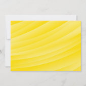 BLANK ERSTELLEN SIE IHRE EIGENE GELBE EINLADUNG (Vorderseite)