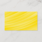 BLANK ERSTELLEN SIE IHRE EIGENE GELBE GESCHÄFTSKAR VISITENKARTE (Vorderseite)