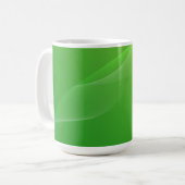 BLANK ERSTELLEN SIE IHRE EIGENE GRÜNE TASSE (Vorderseite Links)