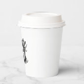 Blank erstellen Sie Ihre eigene Pappbecher (Links)