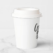 Blank erstellen Sie Ihre eigene Pappbecher (Rechts)