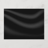 BLANK ERSTELLEN SIE IHRE EIGENE SCHWARZE POSTKARTE (Vorderseite)