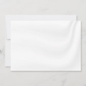 BLANK ERSTELLEN SIE IHRE EIGENE WEISSE SATIN-EINLA EINLADUNG (Vorderseite)