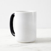 BLANK ERSTELLEN SIE IHRE EIGENE WEISSE SATIN-TASSE VERWANDLUNGSTASSE (Vorderseite Links)
