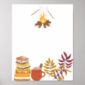 Blank Erstellen Sie Ihren eigenen Spaß Campfire Ho Poster (Vorne)