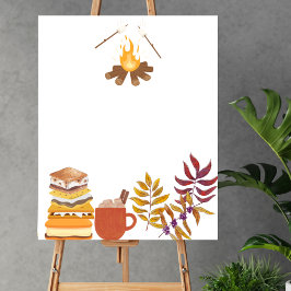Blank Erstellen Sie Ihren eigenen Spaß Campfire Ho Poster