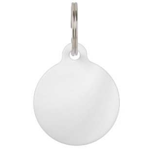 BLANK ERSTELLEN SIE IHREN EIGENEN WHITE PET ID TAG HAUSTIERMARKE