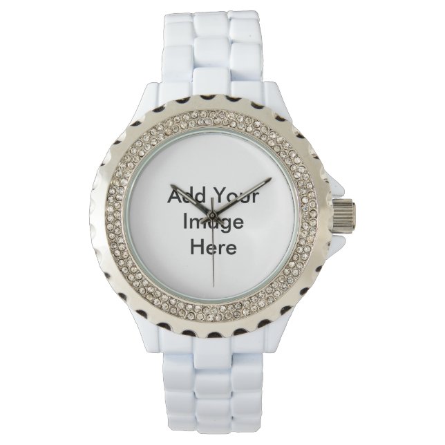 Blank-Face-Customizable-Watch Armbanduhr (Vorderseite)