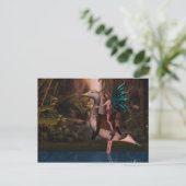 Blank Faion on a Duck Card, Fantasy Postkarte (Stehend Vorderseite)