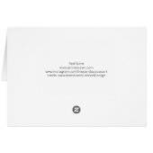 Blank-Fine-Art-Karte (Rückseite Horizontal)