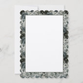 Blank-Floral-Einladung Einladung (Vorderseite)