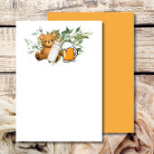 Blank Fügen Sie Ihre eigene ein Baby Braut. Einladung