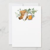 Blank Fügen Sie Ihre eigene ein Baby Braut. Einladung (Vorderseite)