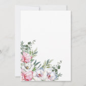 Blank fügen Sie Ihre eigene Nachricht magnolisch r Einladung (Vorderseite)