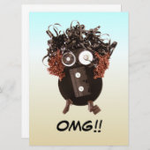 Blank Funny Cool Humour OMG Analog Media (Vorne/Hinten)