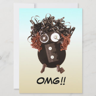 Blank Funny Cool Humour OMG Analog Media