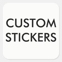 Blank für Personalisierte Aufkleber am Platz