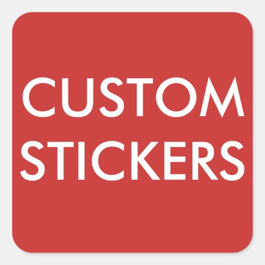 Blank für Personalisierte Aufkleber am Platz (Vorderseite)