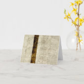 Blank für Vintage Dokumentvorlage Karte (Gelbe Blume)