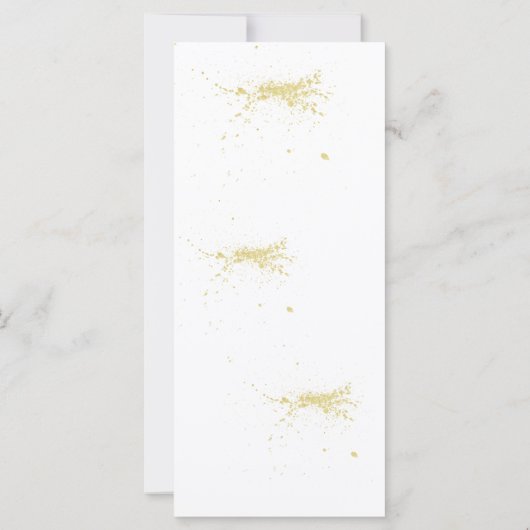 Blank-General-Flat-Grußkarte (Rückseite)