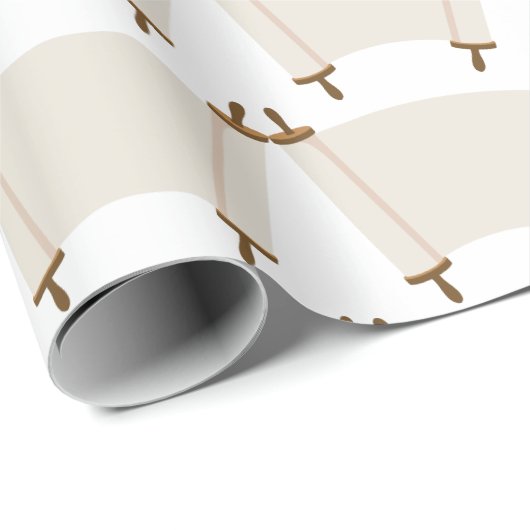 Blank Geschenkpapier (Rolleneckpunkt)