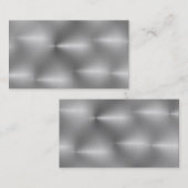 Blank glänzende, bürstenbehaftete Visitenkarte für (Vorne/Hinten)