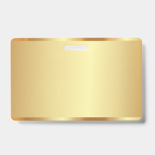 Blank-Gold-Hintergrund für den Namen des Logos hin Ausweis (Vorderseite)