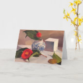 Blank Greeting Card, Art by Sarah Sedwick Karte (Gelbe Blume)