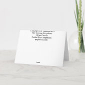 Blank Greeting Card Catskill Mountain Bunglalows Karte (Rückseite)