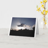 Blank Greeting Card Karte (Gelbe Blume)