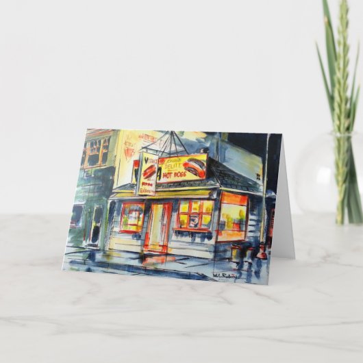 Blank Greeting Card - Red Hot Ranch, Chicago Karte (Vorderseite)