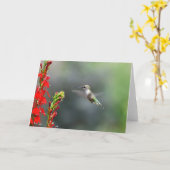 Blank greeting card to brighten someone's day karte (Gelbe Blume)