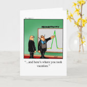 Blank-Grußkarte für den Büro Humor Karte (Gelbe Blume)