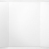 Blank Grußkarte mit Pop Art Design Truffle Dreifach Gefaltete Karte (Innenseite Mitte)