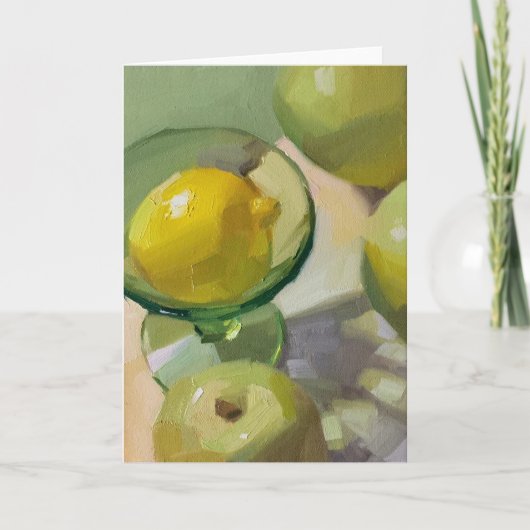 Blank Grußkarte, Originalkunst von Sarah Sedwick Dankeskarte (Vorderseite)